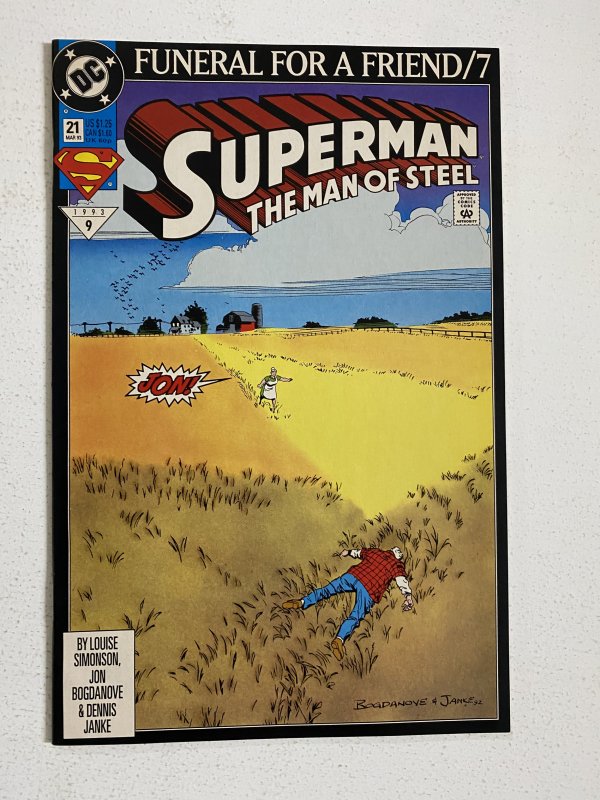 Superman: The Man of Steel #21 (1993)