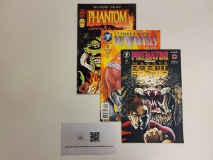 3 Comics #2 Phantom + #2 Primortals + #1 Predator Magnvs Robot Fighter   18 TJ9