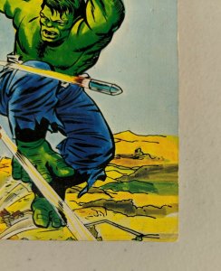 The Incredible Hulk Collectors Alumb Paperback 1966 Lancer Books 