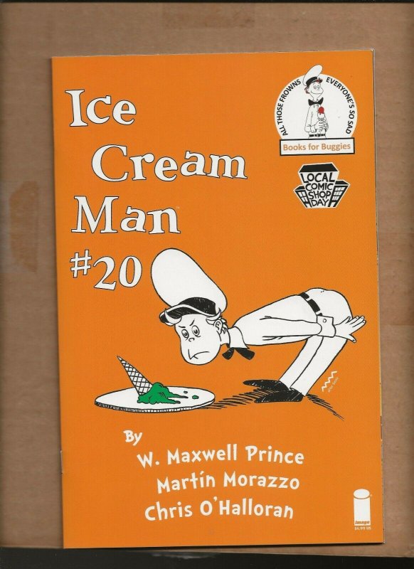 ICE CREAM MAN #20 LCBSD PRINTING VARIANT LOCAL COMIC BOOK SHOP DAY IMAGE 