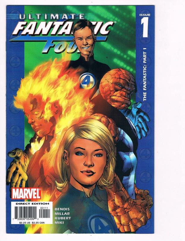 Ultimate Fantastic Four # 1 Marvel Comic Books The Thing Human Torch!!!!!!!! S50