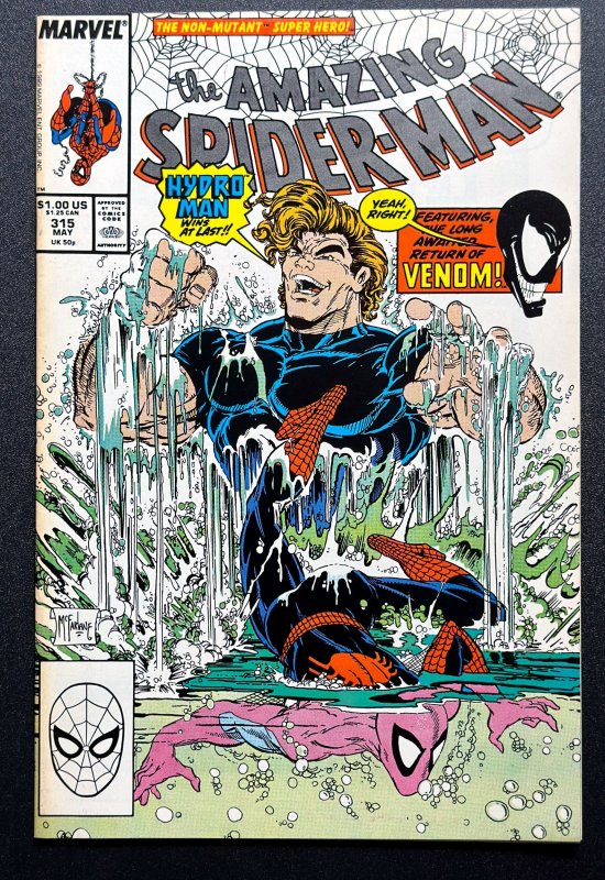 The Amazing Spider-Man #315 (1989) 2nd App of Venom