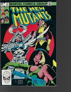 New Mutants #5 (Marvel, 1983)