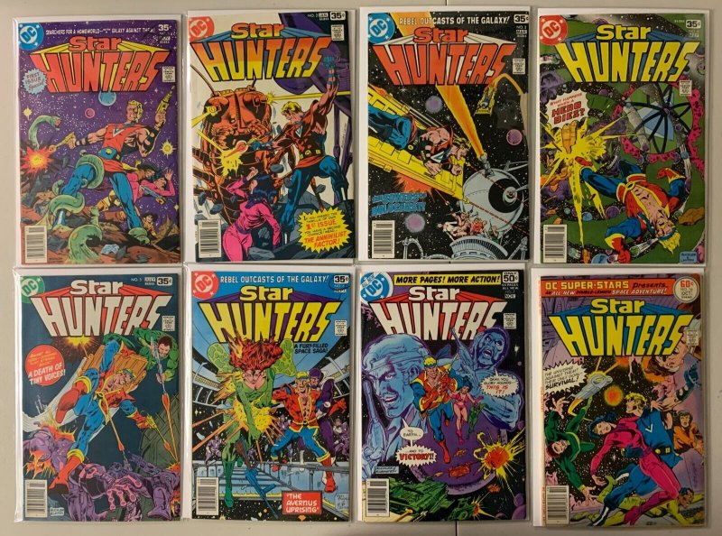 Star Hunters set #1-7 + bonus DC 8 different books (5.0 VG/FN) (1977 to 1978)