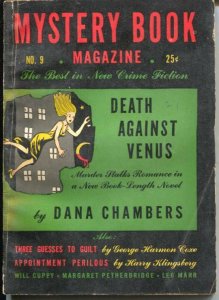 Mystery Book magazine 3/1946-hardboiled crime pulp fiction-D Chambers-VG