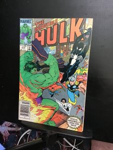 The Incredible Hulk #300 (1984) 300th issue! Black Spidey ex over! VF/NM Wow