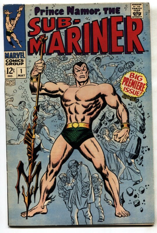 SUB-MARINER #1 comic book-1967-Marvel 1st issue vf-