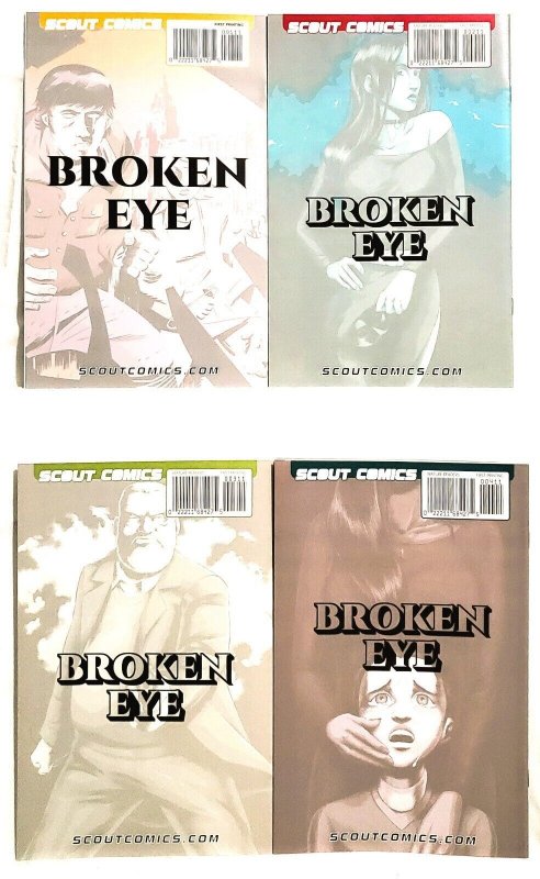 BROKEN EYE #1 - 4 An IRA Criminal Story Liverpool in the 1970s (Scout 2022) 