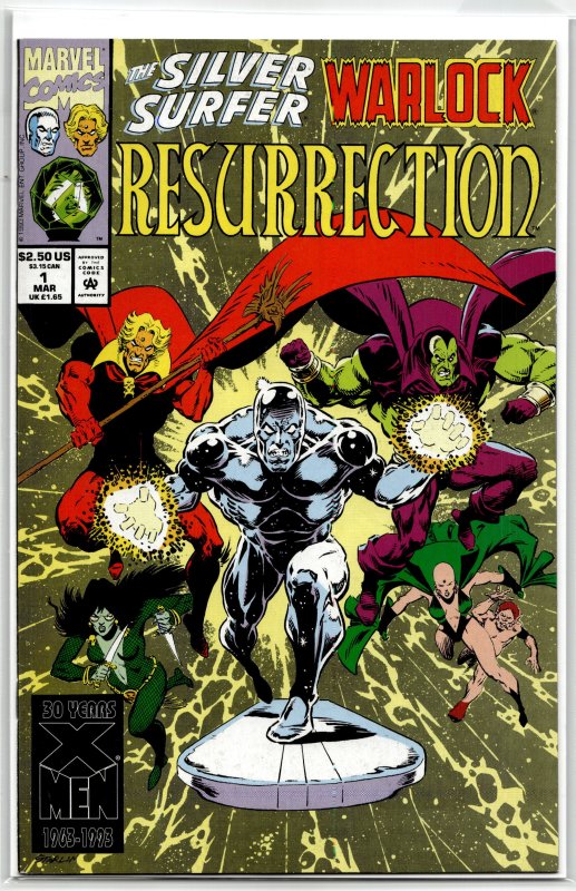 Silver Surfer/Warlock: Resurrection #1 (1993) Warlock