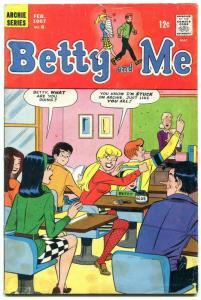 Betty and Me #6 1967- Superheroissue- Archie G 