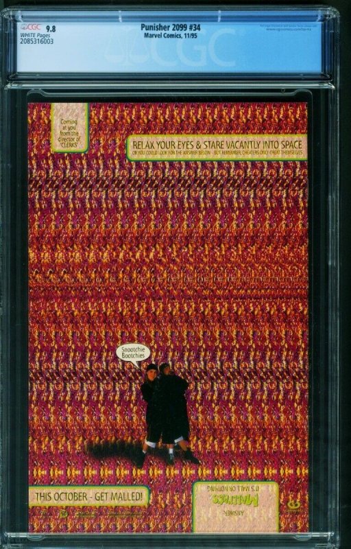 Punisher 2099 #34 1995 last issue comic book 2085316003