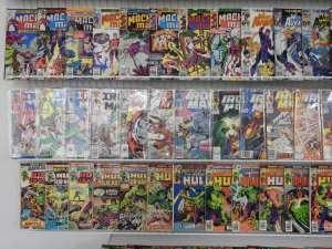 Huge Lot 160+ Comics W/Thor, Hulk, Iron Man, Cage Avg VG/Fine Condition!!