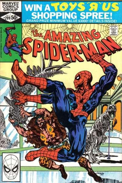 Amazing Spider-Man (1963 series)  #209, Fine+ (Stock photo)