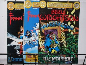 MASTERWORKS SERIES OF GREAT COMIC ARTISTS (1983)   1-3 Wrightson, Frazetta 