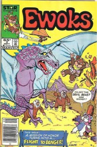 Ewoks #3 (Newsstand) VG ; Marvel/Star | low grade comic Star Wars