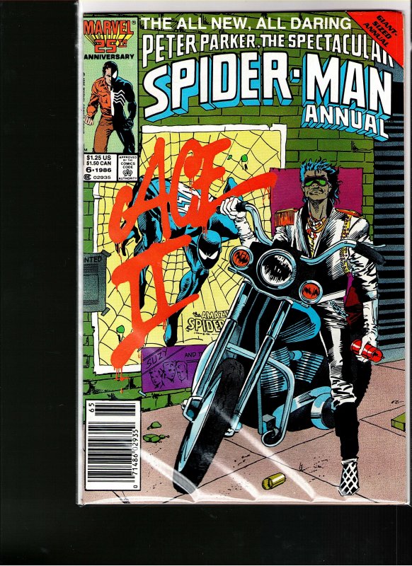 The Spectacular Spider-Man Annual #6 (1986)