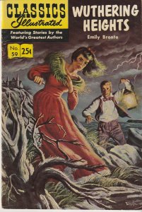 Classics Illustrated # 59  Wuthering Heights