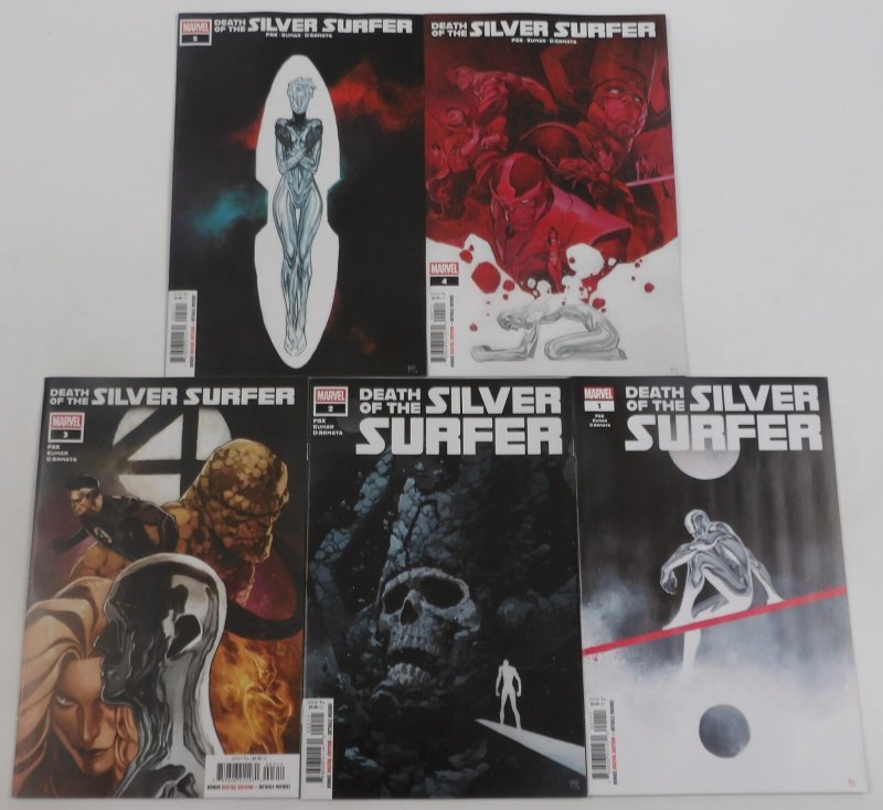 Death of the Silver Surfer #1-5 VF/NM complete series Greg Pak - 2025 ; Marvel