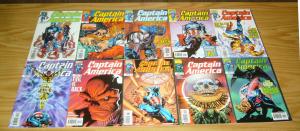 Captain America vol. 3 #1-50 VF/NM complete series + (4) annuals - heroes return 