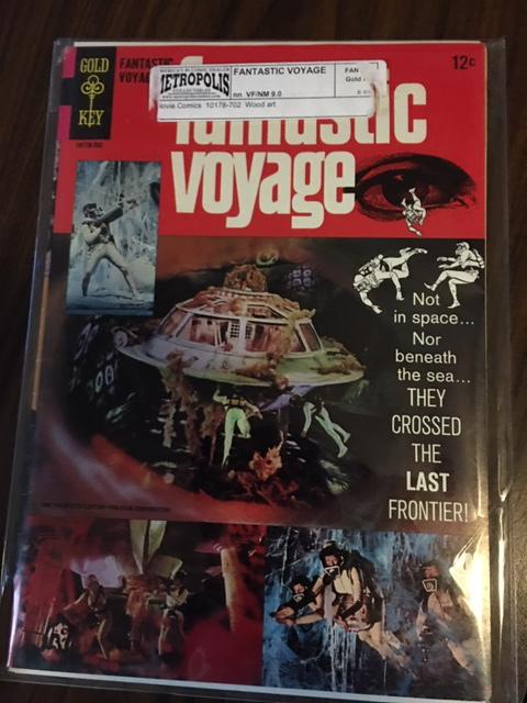 FANTASTIC VOYAGE MOVE COMIC! NM 9.0! GOLD KEY! CRISP!