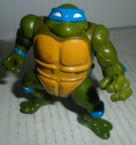 Head Droppin' Leo Teenage Mutant Ninja Turtles Action Figure 1991 Mirage