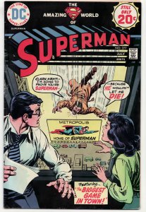 Superman #277 The Biggest Game in Town - DC
