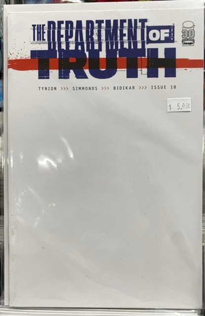 The Department of Truth #18 Cover B (2022)