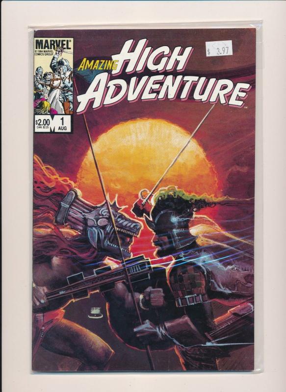 Marvel LOT OF 3- AMAZING HIGH ADVENTURE #1, #2, #5  VF/NM (PF251)