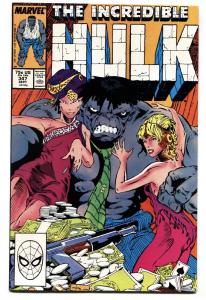 Incredible Hulk #347 First JOE FIXIT / Grey Hulk -Comic Book