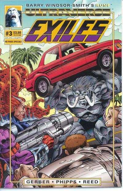 Exiles (1993 series) #3, NM- (Stock photo)