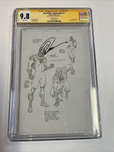 Ben Reilly Spider-man # 1 (CGC 9.8 SS WP) Signed Capullo (1:50)