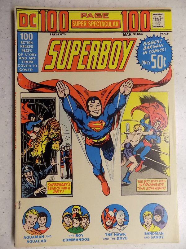 DC 100 PG SPECTACULAR SUPERBOY # 15