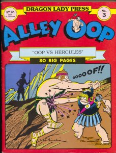 Alley Oop #3 1988-Dragon Lady Press-Oop vs Hercules-VT Hamlin-FN/VF
