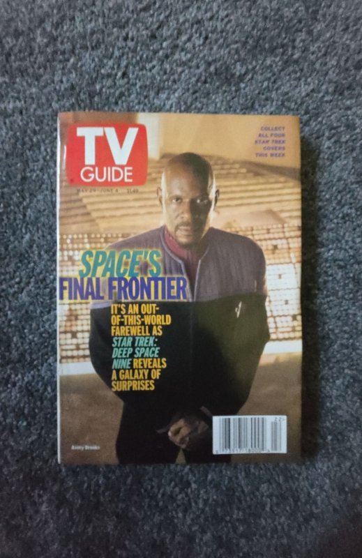 Tv Guide Magazine Deep Space Nine Final Frontier May 29-June 4 1999 Star Trek's