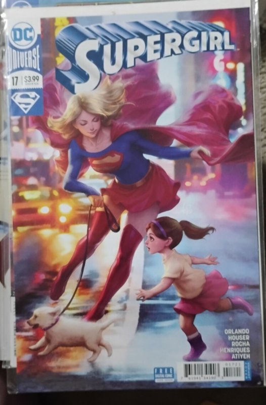 SUPERGIRL #17 2018  DC UNIVERSE REBIRTH ARTGERM   VARIANT