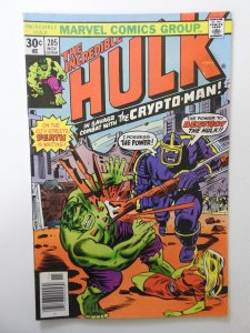 The Incredible Hulk #205 (1976) VG+ Condition! Tape stain front cover