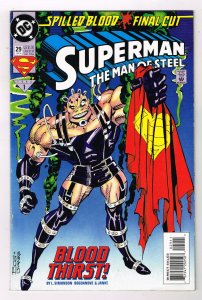 Superman: The Man of Steel #29 (1994) DC Comics