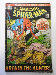 The Amazing Spider-Man #104 (1972) GD+ Condition 2 in tear bc
