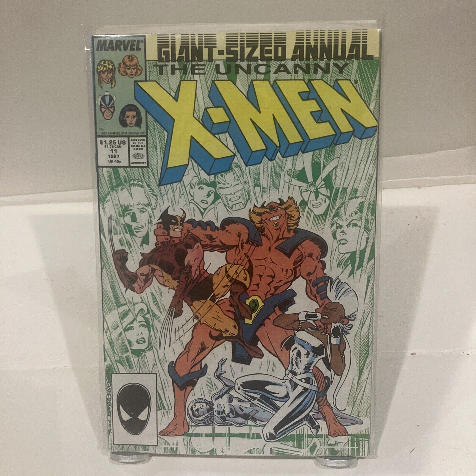 Marvel Comics The Uncanny XMen GiantSized Annual 11 (1987