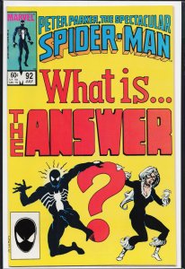 The Spectacular Spider-Man #92 (1984) Spider-Man