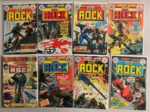 Our Army at War comics lot #271-301 30 diff avg 4.0 (1974-77)