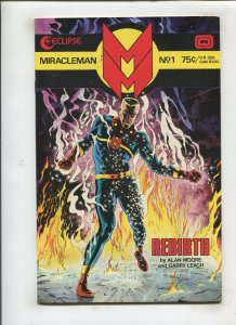 MIRACLE MAN #1 (8.0/8.5) REBIRTH!! 1985