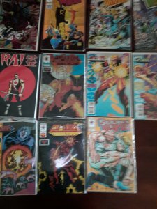 22X 1990s Valiant Comics Lot with Duplicates Rai PSI Lords Secret Weapons bagged 