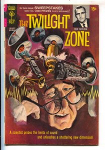 Twilight Zone #31 1969-Gold Key-Rod Serling photo insert cover-based on TV se...