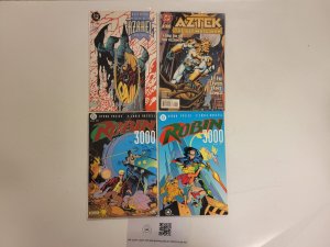 4 DC Comics #1 2 Robin 3000 + #1 Aztek + #3 Azarel 8 LP6