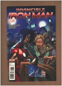 Invincible Iron Man #8 Marvel Comics 2017 Riri Williams Ironheart NM- 9.2