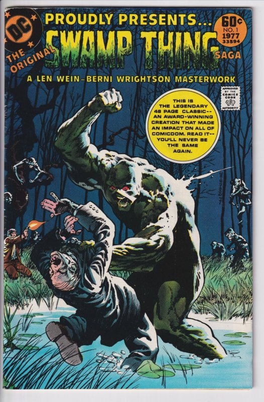 DC SPECIAL SERIES #2 (ORIGINAL SWAMP THING SAGA #1-1977) FN 6.0 off white-white