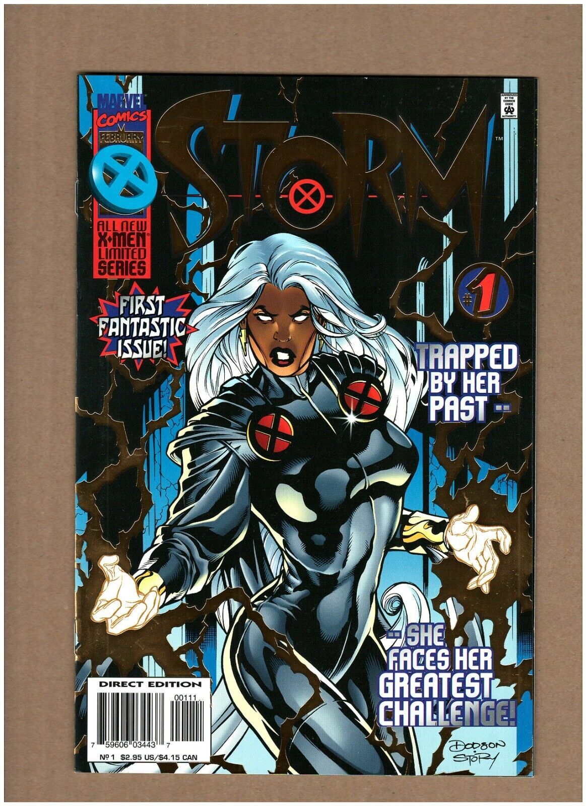 storm x men comic face