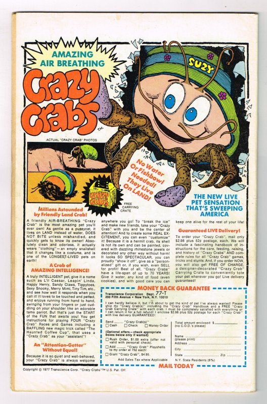 The Friendly Ghost Casper #199 (1978)   Harvey  35cent Comic
