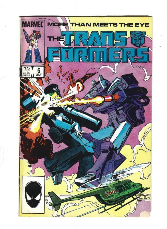 The Transformers #6 (1985) sb6